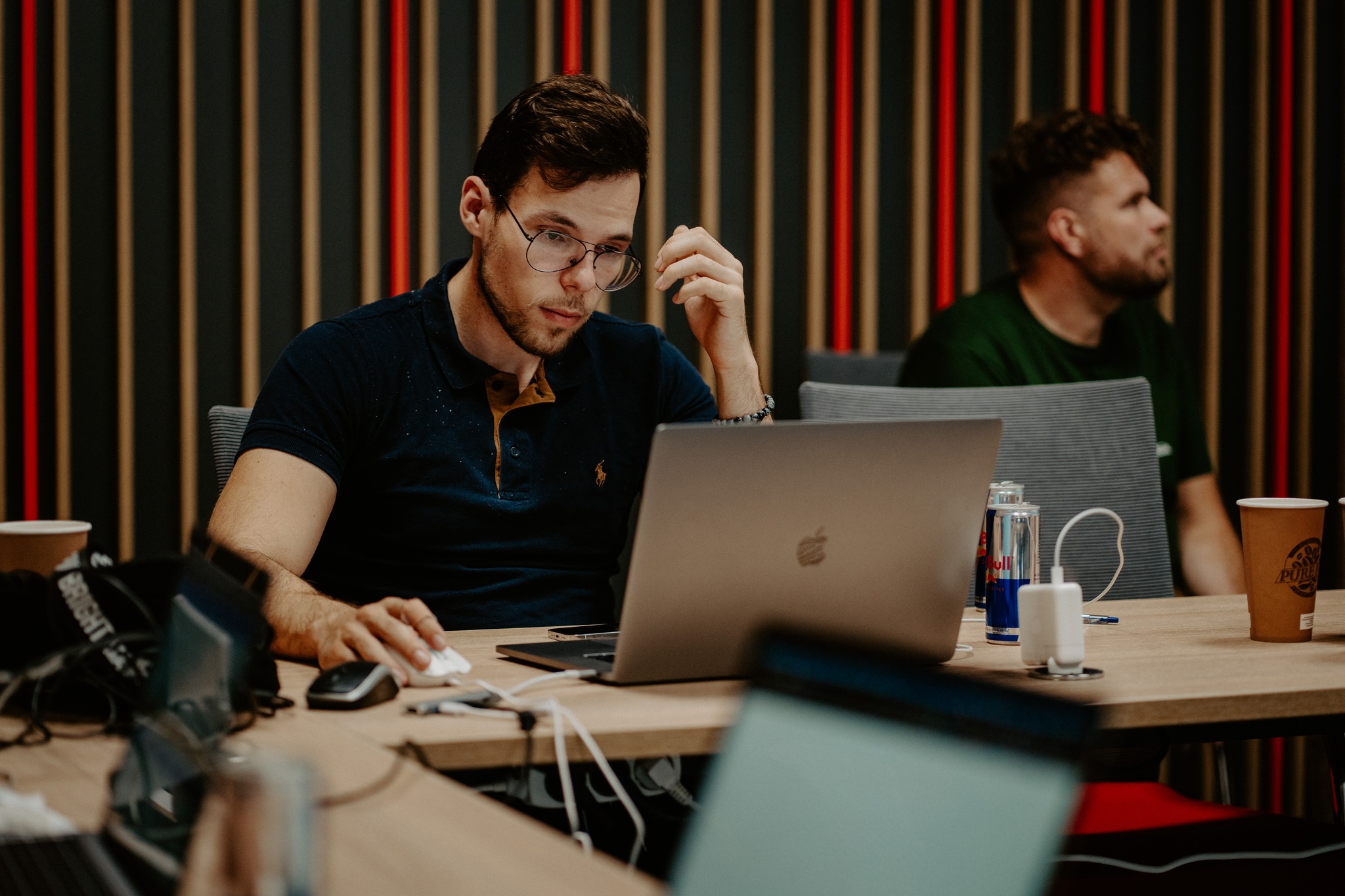 Startup Weekend participant working